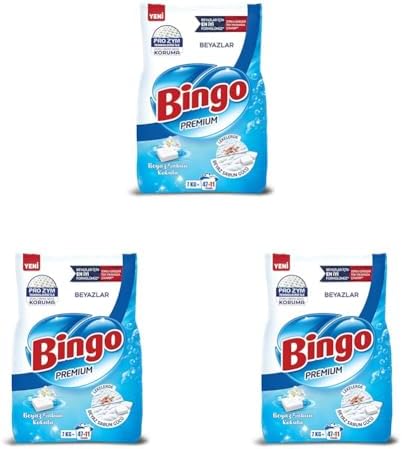 Alternative view of Bingo Premium Toz Çamaşır Deterjanı 7 kg Beyaz (3 paketi)