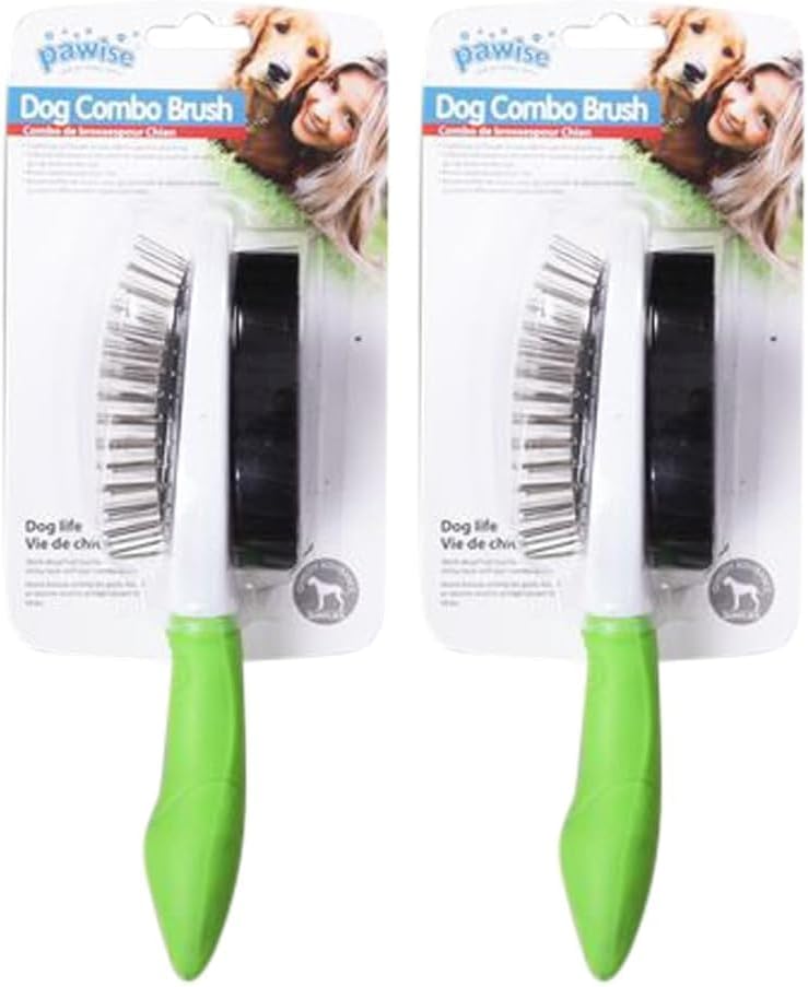 Alternative view of Pawise Dog Double Brush Fırça (2 paketi)