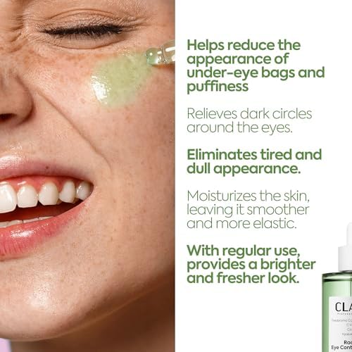 Radiant Göz Çevresi Serumu – Kafein Göz Serumu – Hyaluronik Asit ve C Vitamini ile Göz Altı Morlukları, Şişlik ve İnce Çizgilere Karşı Etkili – Tüm Cilt Tipleri İçin, 50 ml (4 paketi)