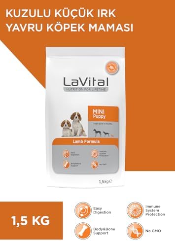 Alternative view of LaVital Kuzulu Mini Irk Yavru Köpek Maması 1,5kg (3 paketi)