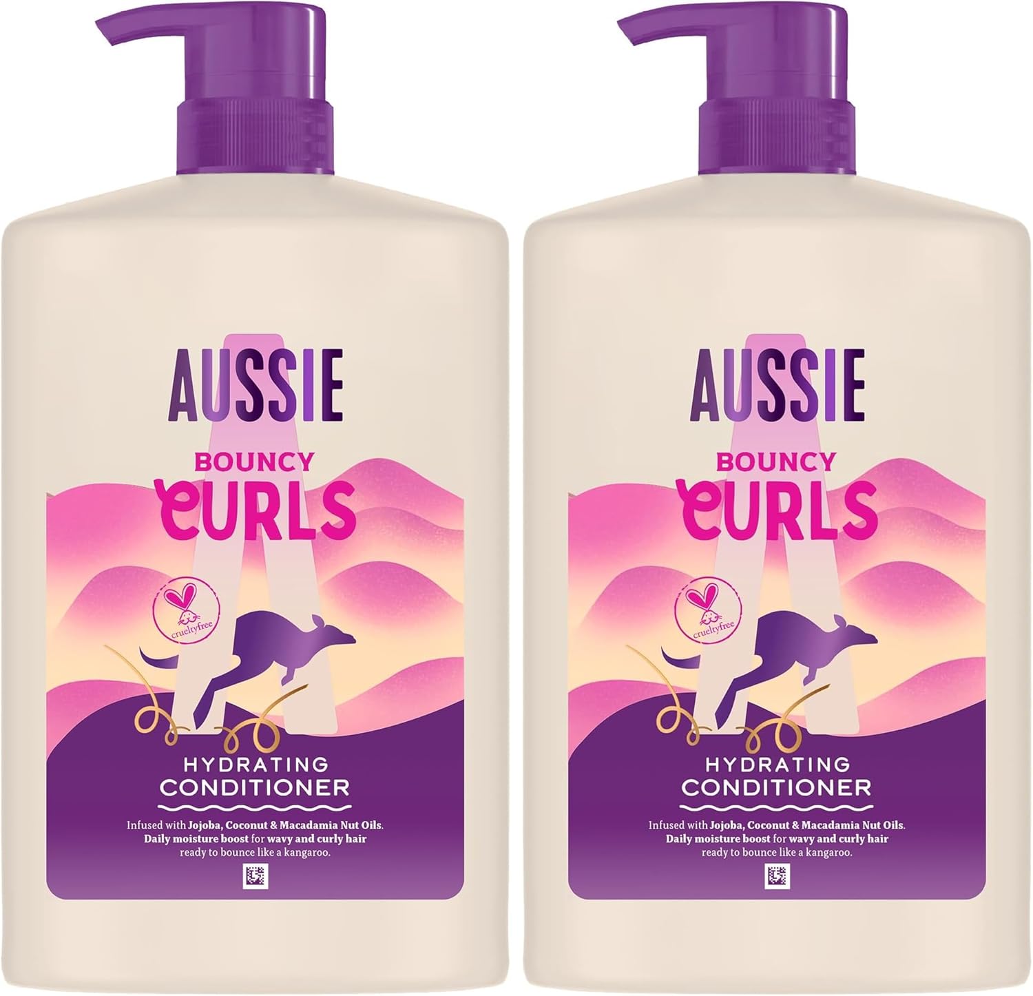 Alternative view of Aussie Bouncy Curls Dalgalı ve Kıvırcık Saçları Nemlendiren Saç Kremi 1000ml (2 paketi)