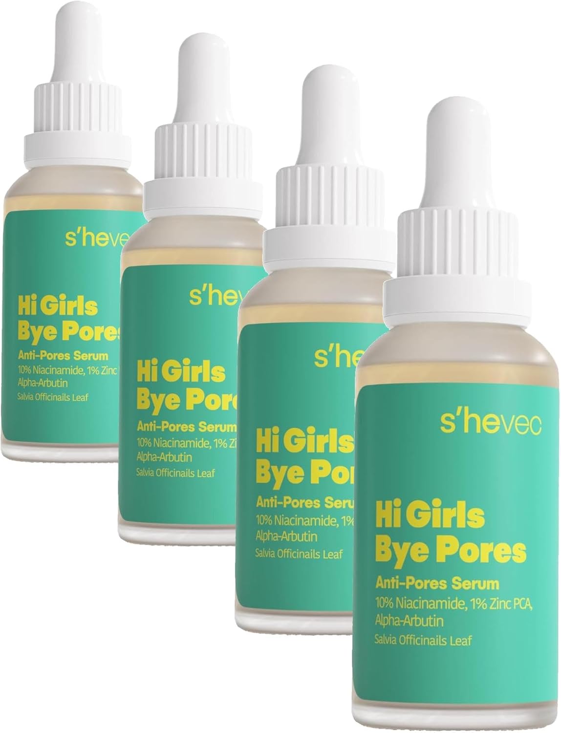 Alternative view of She Vec Hi Girls Bye Pores Yüz Serumu (4 paketi)