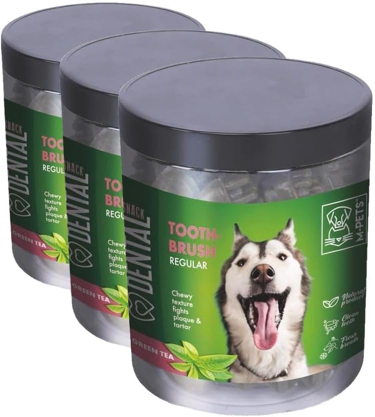 Alternative view of DENTAL SNACK GREEN TEA TOOTH BRUSH REGULAR ÖDÜL 330GR (3 paketi)