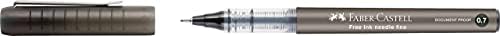 Alternative view of Free Ink Roller Kalem, 0.7 mm, Siyah, Silinmez Kalıcı Mürekkep, Mürekkep Göstergeli, İğne Uçlu