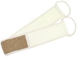 Alternative view of Sisal Lif Sırt Kesesi Kahverengi (8 cm x 20 cm)