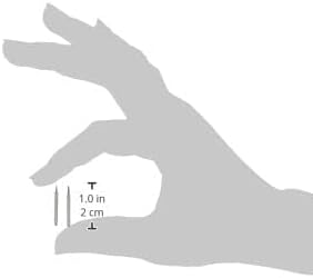 2007457 Fine-Point yedek bıçak uçları ince uç (2 ct), metal, 2'li paket