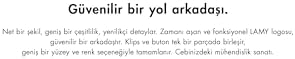 Alternative view of Zarif Lamy 204 tükenmez kalem logosu M + M16bl kırmızı, (4014519654162)
