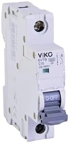 6VTB-1C10 Otomatik Sigorta 6kA C Tipi 1 Kutup 10A - Görsel 3