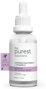 Alternative view of The Purest Solutions, Torbalanma ve Morluk Karşıtı, Aydınlatıcı Kafein Göz Altı Serumu 30 ml (Caffeine 5% + Vitamin C)