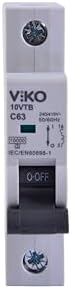 Alternative view of 10VTB-1C63 Otomatik Sigorta 10kA C Tipi 1 Kutup 63A