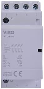 VTCR-25/40 Sessiz Kontaktör 25A 4no