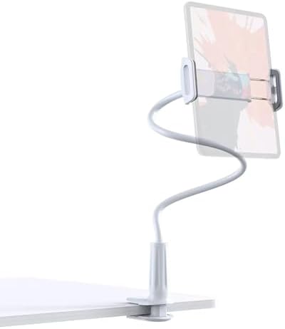 90 CM Akrobat Esnek Tablet ve Telefon Tutucu Stand Beyaz