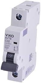 6VTB-1C32 Otomatik Sigorta 6kA C Tipi 1 Kutup 32A - Görsel 2