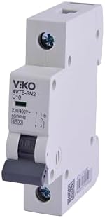 Alternative view of 4VTB-1C10 Otomatik Sigorta 4,5kA C Tipi 1 Kutup 10A