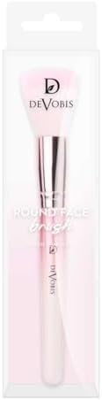 Devobis Round Face Brush - Yuvarlak Başlı Pudra, Fondöten ve Bronzer Fırçası