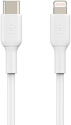 Alternative view of USB-C'den Lightning Kablosuna (14 ve önceki modeller için; MFi sertifikalı Boost Charge USB-C kablosu; Beyaz, 2 m)