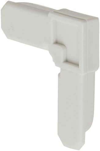 Prime Line MP7729 – 50 Screen çerçeve köşe, 5/16 x 3/4 inç, beyaz plastik, 50 adet