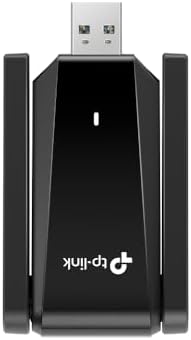 TX30U Plus WiFi 6 USB Adaptör AX1800 (1800 Mbps), Dual Band 5GHz/2.4GHz, USB 3.0, Çift Yüksek Kazançlı Anten, WPA3 Güvenlik, Windows 11/10 Uyumlu Kablosuz Adaptör