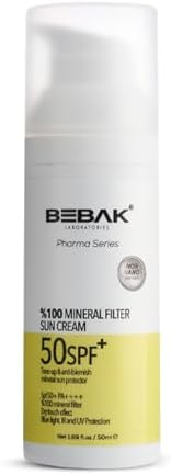 Alternative view of Bebak Pharma Mineral Filter Güneş Kremi 50spf+ 50ml