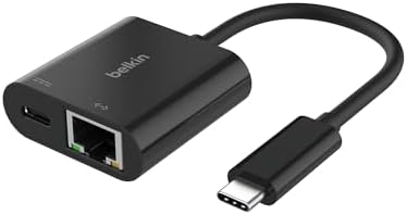 Alternative view of Connect USB-C - Ethernet + Şarj Adaptörü 100W, Gigabit Ethernet Bağlantı Noktası ve USB-C Bağlantı Noktası -