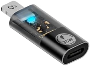 PD 35W Lightning to Type C Çevirici Dönüştürücü Yuva Çevirici Hızlı Şarj ve Veri Aktarımı OTGSL - Görsel 3