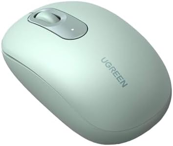 2400DPI 2.4Ghz Kablosuz Sessiz Mouse Yeşil