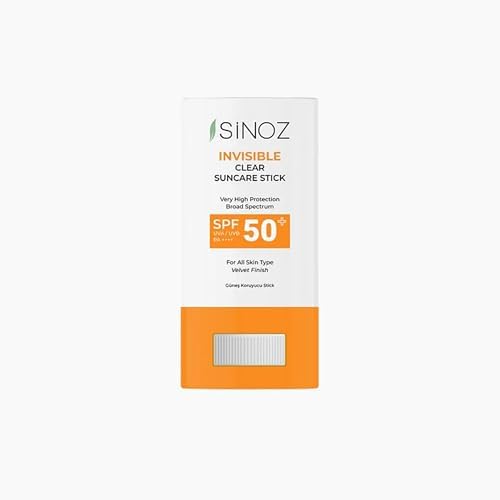 Sinoz Nemlendirici Şeffaf Stick Güneş Kremi SPF50+ 15 gr