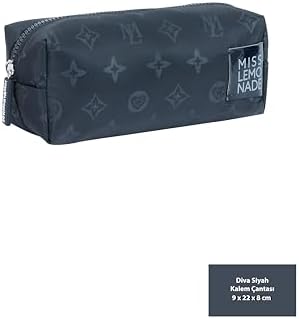 PENCIL CASE DIVA BLACK KALEM KUTUSU