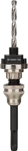 Alternative view of 1 x PRO Q-Lock adaptör, SDS plus yuvalı Quick Change sistemi için, delik testeresi için (metal, plastik, 242 x 109 mm, profesyonel aksesuar, darbeli matkap)