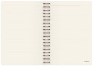 Marble Spiralli Defter Çizgili Rise 17x24 cm