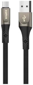 Alternative view of 3.0A Usb-A Type-C Örgülü Secret Data ve Şarj Kablosu SC-122