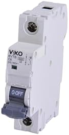 6VTB-1C06 Otomatik Sigorta 6kA C Tipi 1 Kutup 06A - Görsel 3