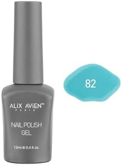 Alternative view of Yeşil Mavi Kalıcı Oje 82-Yoğun Renk Veren Jel Oje 12 ml-Nail UV Gel Polish 82