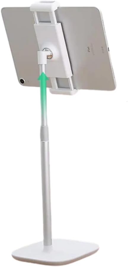 Alternative view of Yükseklik ve Açı Ayarlı Masaüstü Telefon ve Tablet Tutucu Stand Beyaz