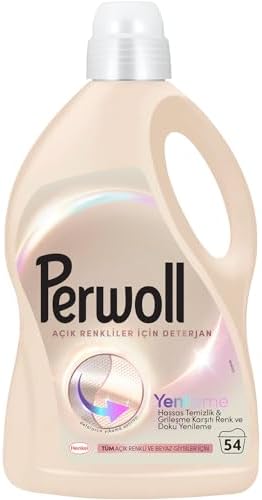 Açık Renkliler Sıvı Çamaşır Deterjanı 2.97 Litre, 3L, 54 Yıkama