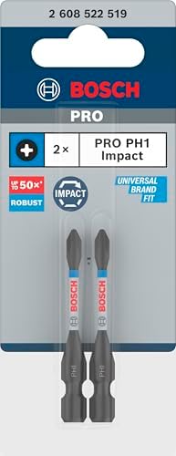 2x PRO Phillips Impact Uç (120 x 50 mm, Professional Aksesuar Vidalama, Vidalama) - Görsel 3