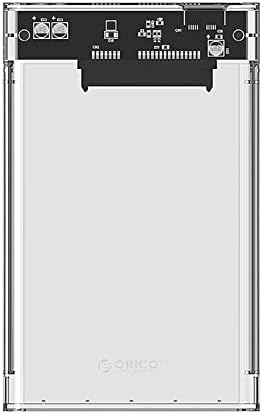 USB 3.0 Micro B Şeffaf 2.5” inch SATA SSD Hard Disk Kutusu - Görsel 3