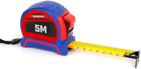 WP261041 5Mx25mm Naylon Kaplama Sarı Çift Taraflı Manyetik Çelik Şerit Metre