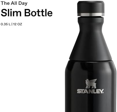 Alternative view of All Day Slim Soğuk Su Şişesi Termosu, 0.35 Litre, Siyah