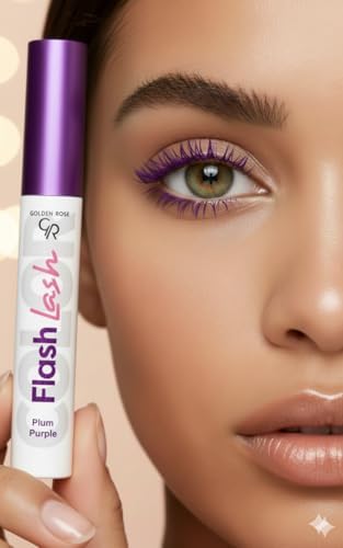 Lash Colored Mascara No: 07 Plum Purple - Renkli Maskara