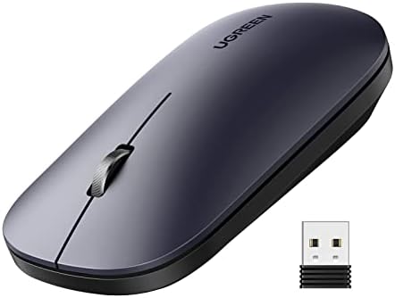 Kablosuz Fare, 2,4 Ghz Usb Bağlantısı, Maks. 4000 Dpi, 18 Ay Pil Ömrü. Pc, Mac, Dizüstü Bilgisayar, Windows 11, 10, 8.1, 7, Macos, Linux Ile Uyumlu (Siyah) - Görsel 2