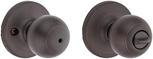 93001-542 Polo Privacy Bed/Bath Lock in Venetian Bronze - Görsel 3