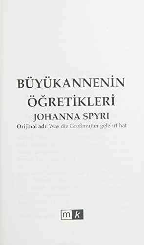Alternative view of Büyükannenin Öğrettikleri