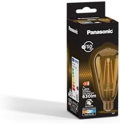 E27 Dim Edilebilir Filaman ST64 Lamba 7W 630LM 2000K Gold