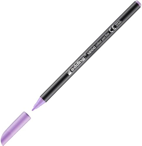 1200 İnce Uçlu Keçeli Kalem, Berry Lavanta, 1 Kalem, Yuvarlak Uçlu 1 mm