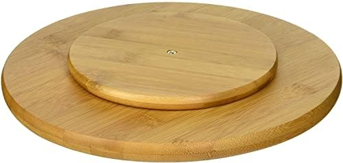 International 8301 Bambu Ahşap 25,4 cm Mutfak Döner Tablası