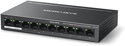 MS110P, 10-Port 10/100Mbps Desktop Switch with 8-Port PoE+ - Görsel 2