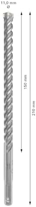 Alternative view of 1x PRO SDS plus-5X Kırıcı Delici Delme Ucu (Donatılı Beton, Beton, Ø 11,00 mm, Professional Aksesuar Kırıcı Delici)