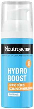 Alternative view of – Nemlendirici Fluid Hydro Boost SPF 50 (50 ml pompalı şişe) — Hyalüronik asit, provitamin B5 ve niasinamid içeren yüz bakımı — Güneş korumalı nemlendirici bakım