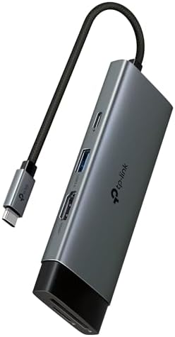 UH7021C | USB-C 7’si 1 Arada Hub | 4K@60Hz HDMI, 100W PD, 3× USB 3.0, SD & microSD UHS-I (200 MB/s), Tak-Çalıştır, Alüminyum Tasarım - Görsel 3